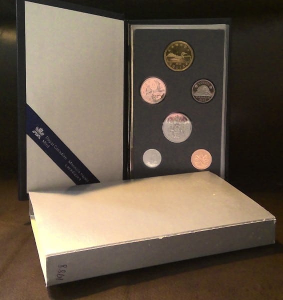 1988 Canada Specimen Coin Set for sale