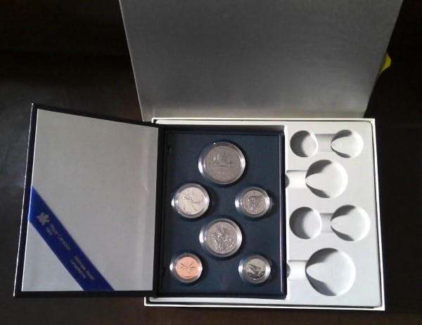 1987 Canada Specimen Coin Set for sale