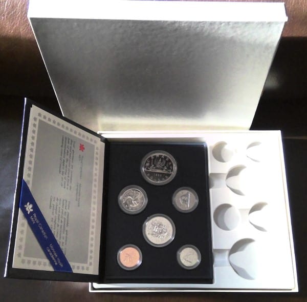 1985 Canada Specimen Coin Set for sale