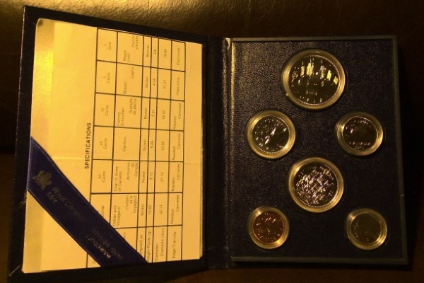 1981 Canada Specimen Coin Set for sale