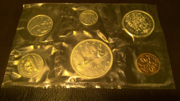 1961 Canada Uncirculated Coin Set for sale