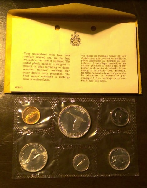 1967 Canada Centennial Uncirculated Coin Set for sale