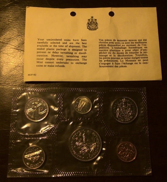 1970 Canada Uncirculated Coin Set for sale