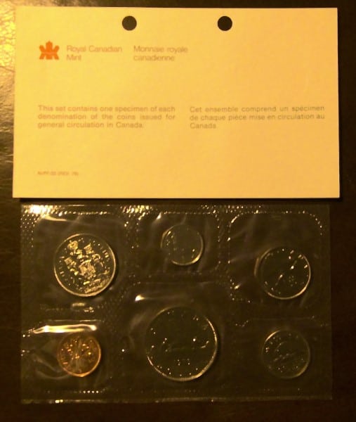 1979 Canada Uncirculated Coin Set for sale