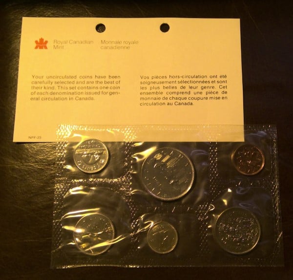 1981 Canada Uncirculated Coin Set for sale