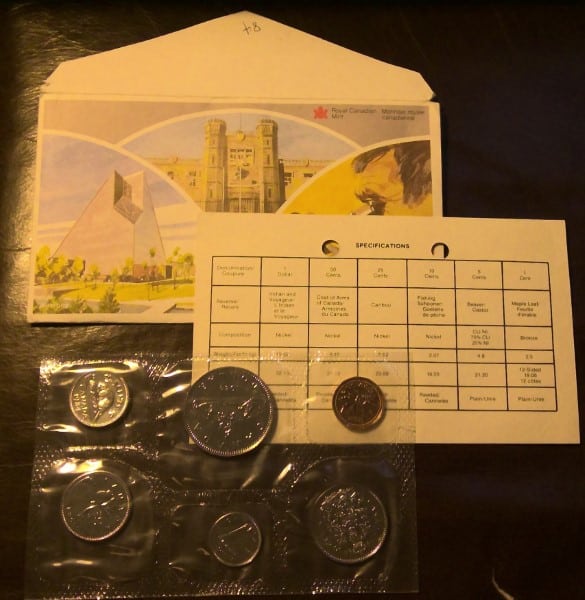 1984 Canada Uncirculated Coin Set for sale