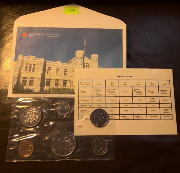 1987 Canada Uncirculated Coin Set