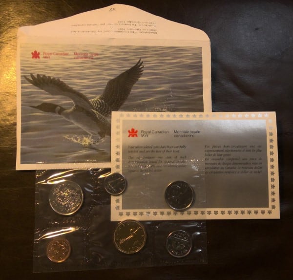 1988 Canada Uncirculated Coin Set for sale