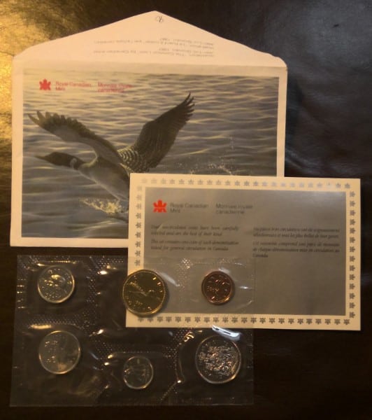 1990 Canada Uncirculated Coin Set for sale