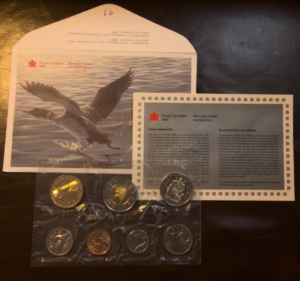 1997 Canada Uncirculated Coin Set for sale