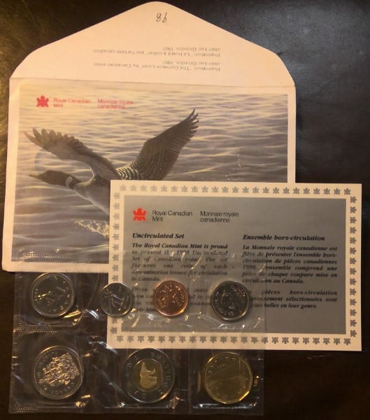 1998 Canada Uncirculated Coin Set for sale