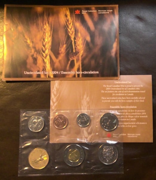 2004 Canada Uncirculated Coin Set for sale