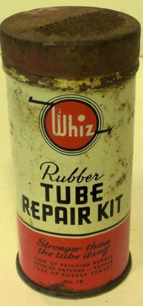 Vintage Whiz Rubber Tube Repair Kit Tin for sale