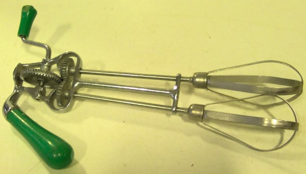 Vintage Green Worlbeater Hand Beater for sale on heinventures.ca