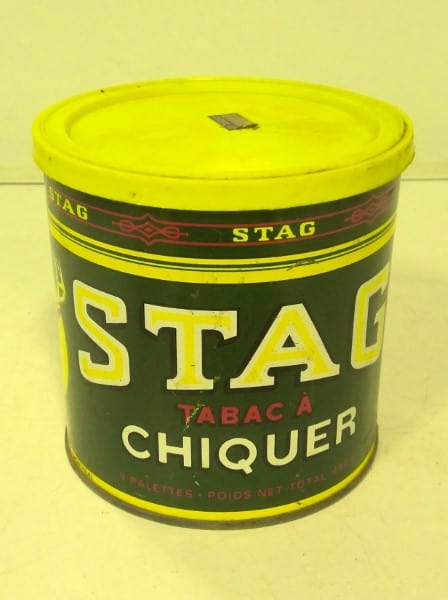 Vintage Stag Chewing Tobacco Tin for sale