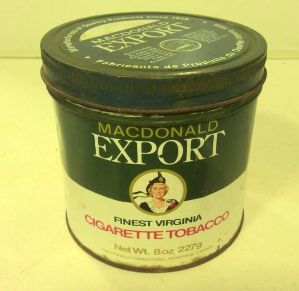 Vintage MacDonald's Export Cigarette Tobacco Tin for sale