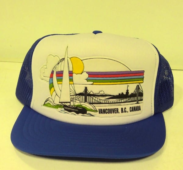 Vintage Vancouver B.C. Snapback Trucker Hat for sale