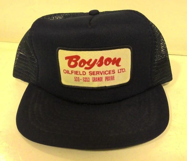 Vintage Boyson Oilfield Services Ltd Snapback Hat for sale