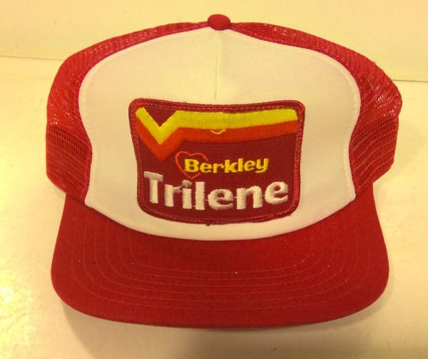 Vintage Berkley Trilene Snapback Hat for sale