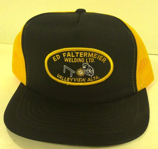 Vintage Ed Faltermeier Welding Snapback Hat for sale