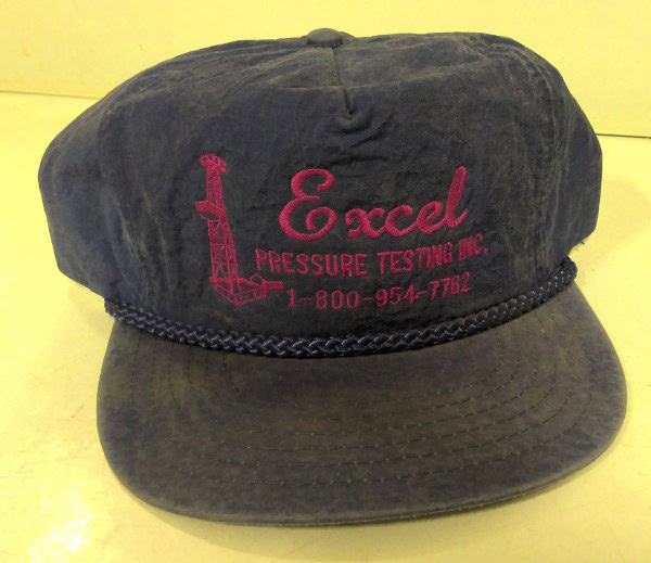 Vintage Excel Pressure Testing Snapback Hat for sale