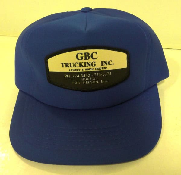 Vintage GBC Trucking Fort Nelson B.C. Snapback Hat for sale