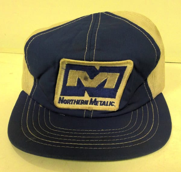 Vintage Northern Metalic Snapback Hat for sale