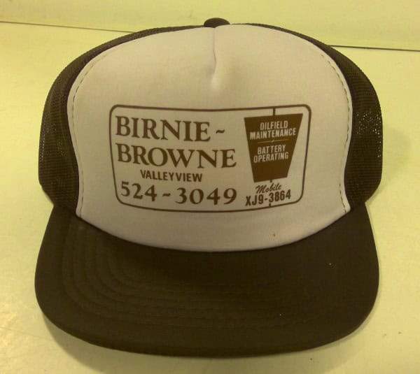 Vintage Birnie Browne Oilfield Services Snapback Hat for sale