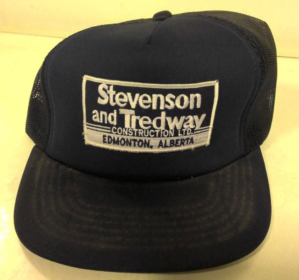 Stevenson and Tredway Construction Edmonton Alberta Snapback Hat for sale