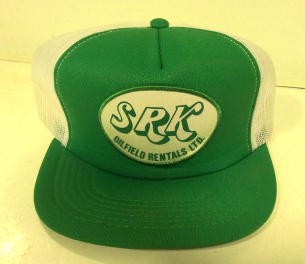 Vintage SRK Oilfield Rentals Snapback Hat for sale