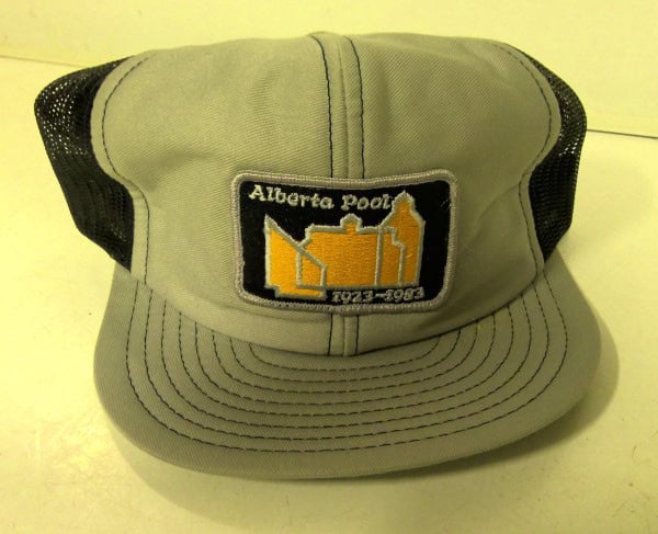 Vintage Alberta Wheat Pool Snapback Hat for sale