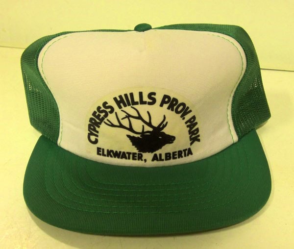 Vintage Cypress Hills Prov. Park Elkwater Alberta Snapback Hat for sale