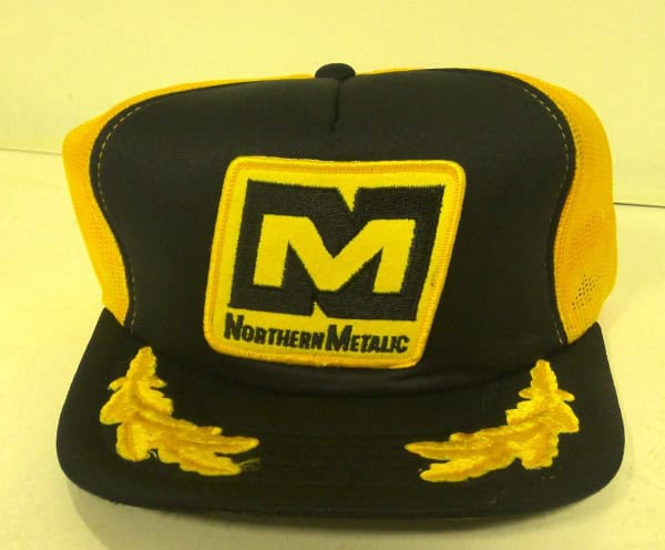 Vintage Northern Metalic Snapback Hat for sale