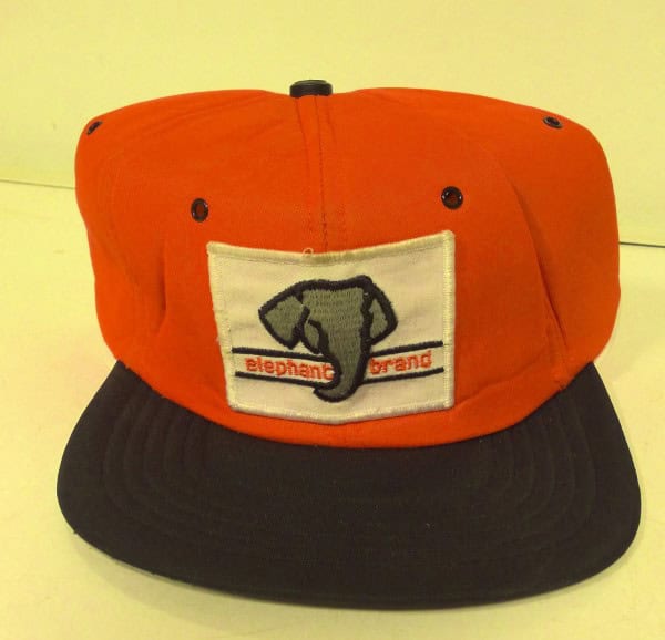 Vintage Elephant Brand Fertilizer Farming Snapback Hat for sale