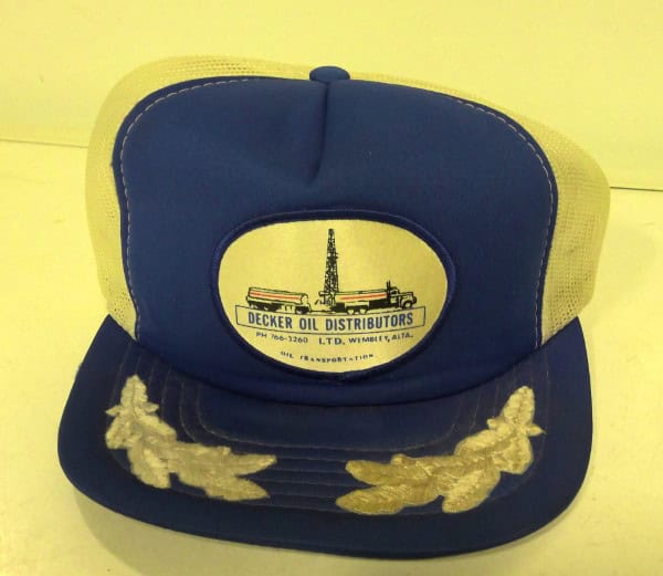 Vintage Decker Oil Distributors Wembley Alta Snapback Hat for sale