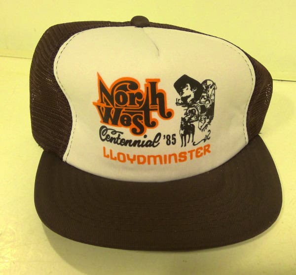 Vintage Lloydminster NorthWest 1985 Centennial Snapback Hat for sale