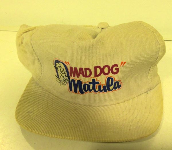 Vintage Mad Dog Matula Snapback Hat for sale