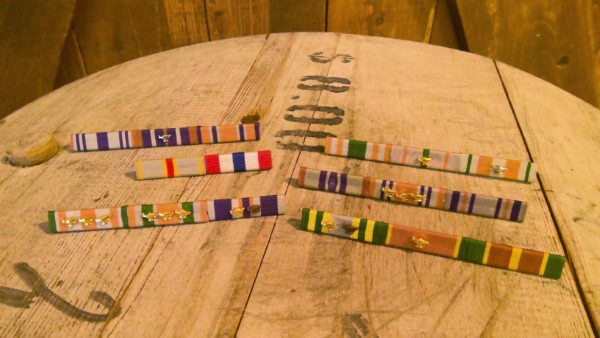 JROTC Cadet Medal Ribbons with Lamps for sale