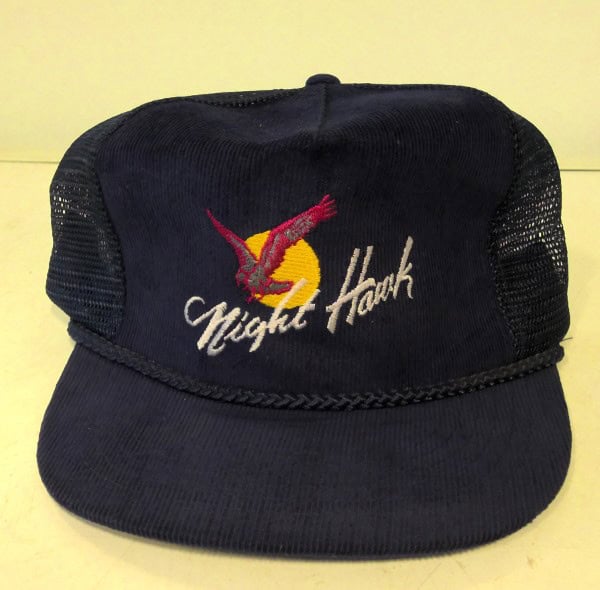 Vintage Night Hawk Snapback Hat for sale