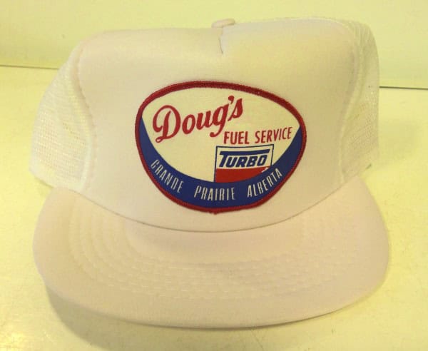 Doug's Fuel Service Turbo White Snapback Hat for sale