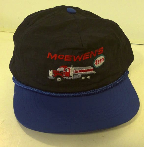 Vintage McEwan's Esso Snapback Hat for sale