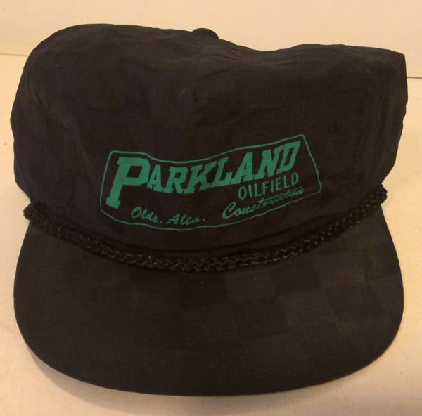 Vintage Parkland Oilfield Snapback Hat for sale