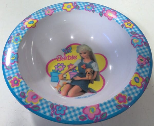 1997 Barbie Children's Bowl for sale on heinventures.ca