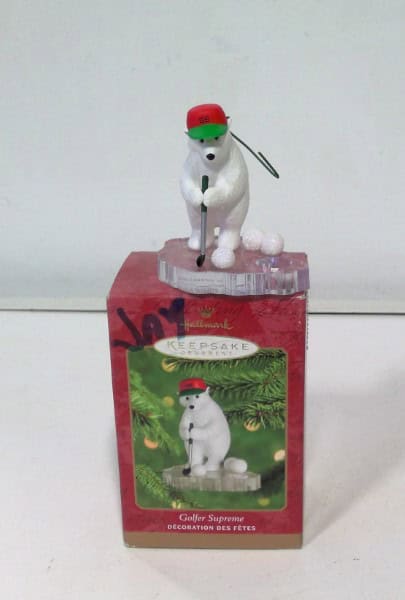 Hallmark Keepsake Golfer Supreme Ornament for sale on heinventures.ca