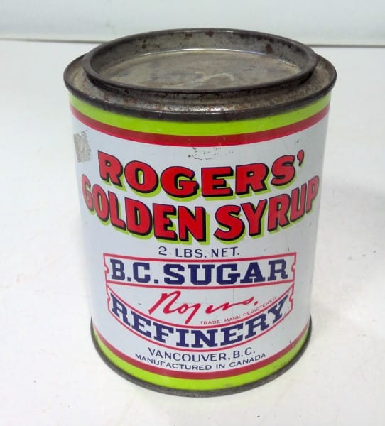 Vintage 2 LB Rogers' Golden Syrup Tin for sale