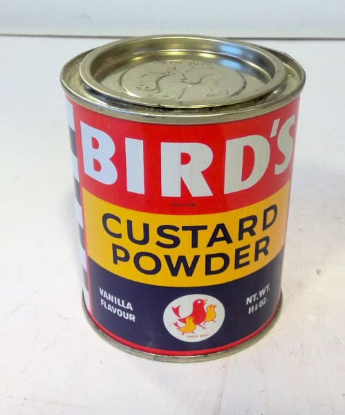 Vintage Bird's Custard Powder Tin for sale