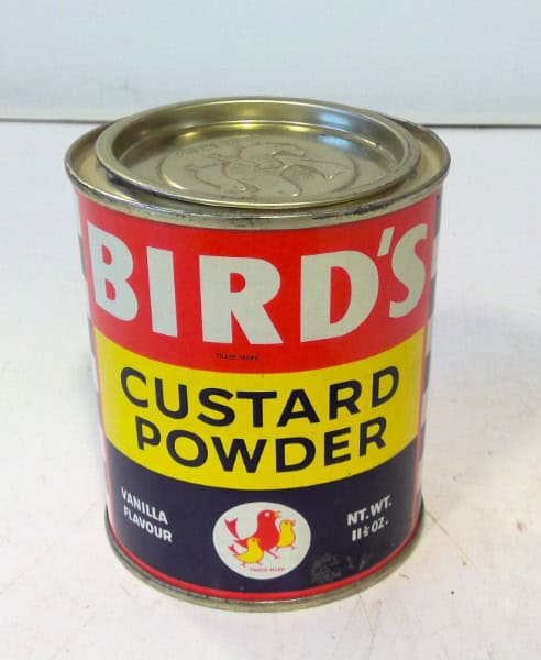 Vintage Bird's Custard Powder Tin for sale