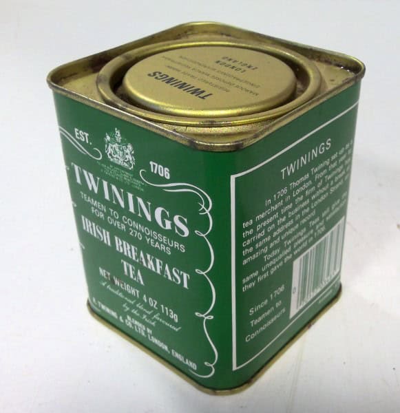 Vintage Twinings Irish Breakfast Tea Tin for sale