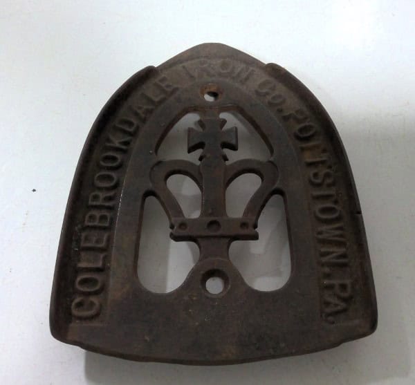 Antiques Colebrookdale Iron Co Pottstown PA Trivet for sale