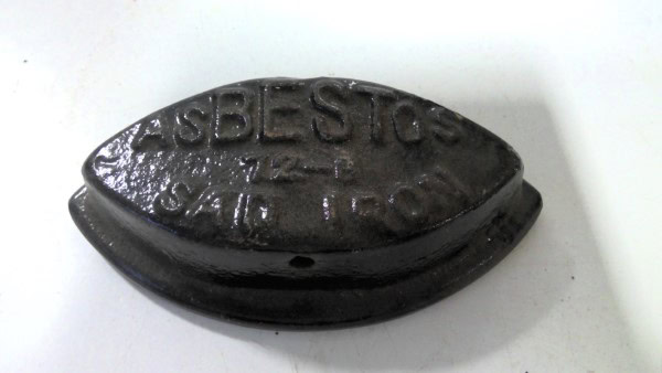 Antique Asbestos 72-B Sad Iron for sale